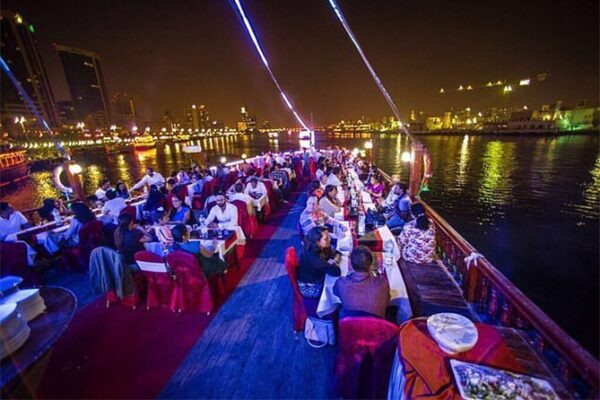 Dubai Creek 2-Hour Dinner at Dhow Cruise