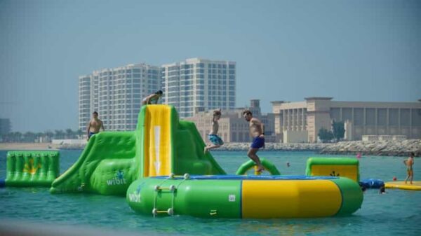 Palm Jumeirah Splish Splash Inflatable Park